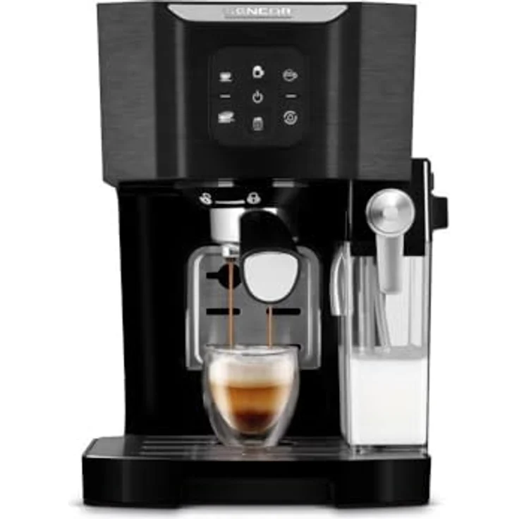Sencor Ekspres ciśnieniowy Sencor SES4040BK, Kaffeevollautomat, Silber – Bild 4