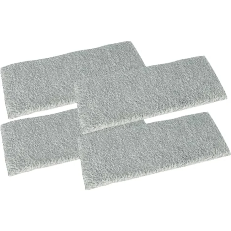 vhbw 4x Ersatzbezug für Vorwerk Kobold GC100, VG100, MF100, VG100+ Fensterreiniger, Mikrofaser, waschbar bis 40°C, mit Klettverschluss – Bild 1