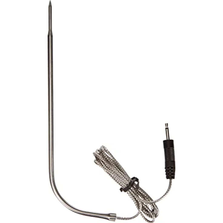 Metaltex Digital-Thermometer mit Sonde und Timer, Edelstahl, Grau, 20 x 20 x 6 cm – Bild 3