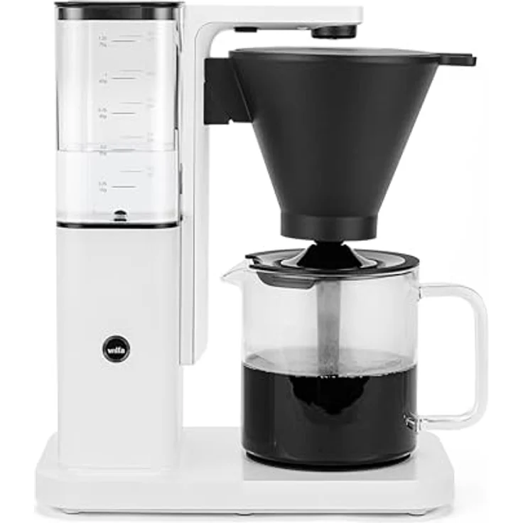 Wilfa Zense Filterkaffeemaschine - 1,25L abnehmbarer Wassertank - Warmhaltefunktion - Automatischer Tropfstopp & Auto-Abschaltung (weiß) – Bild 1