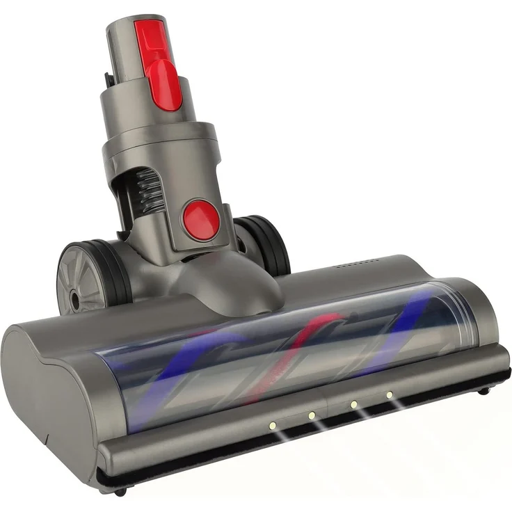 MSM Bürste Elektrobürste mit Direktantrieb für Dyson V7 V8 V10 V11 V15, LED-Frontlichter, Hartboden & Kurzflorige Teppiche