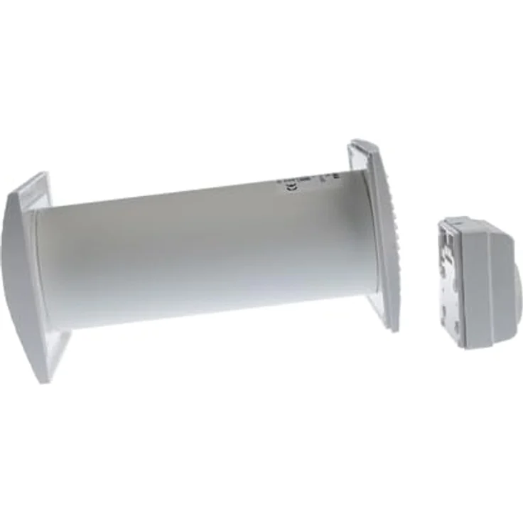 Euro3plast Warmluftverteilung mit Thermostat, Ø 125 mm Ventilator für Heizkostenersparnis und angenehmes Raumklima – Bild 4