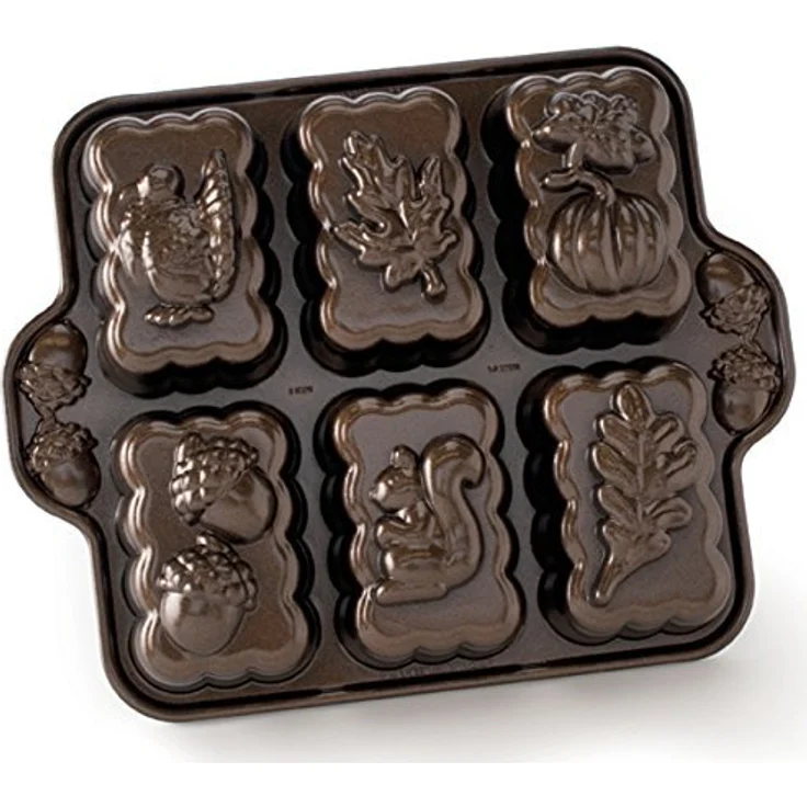 Nordic Ware Harvest Mini-Kastenform, bronzefarben – Bild 2
