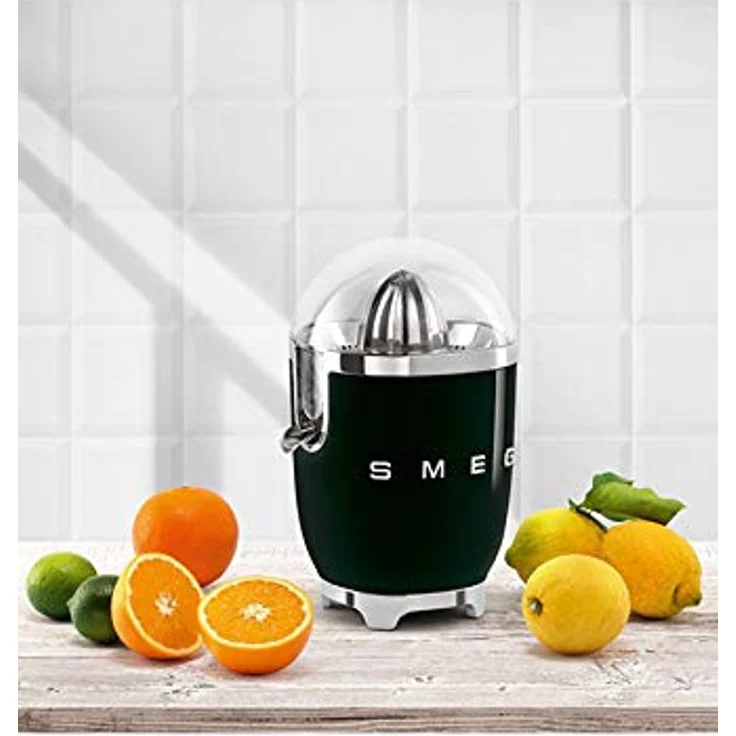 Smeg CJF01BLEU Zitruspresse, 70W, Edelstahl, schwarz, Serie: CJF01 – Bild 6