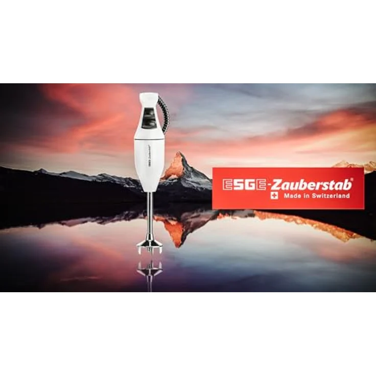 Unold ESGE Zauberstab Stabmixer E 120, 120W, 2 Geschwindigkeiten, weiß – Bild 2