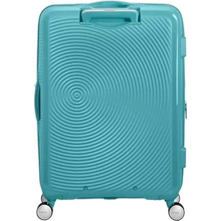 American Tourister Soundbox - Spinner M Erweiterbar Koffer, 67 cm, 81 L, Türkis (Turquoise Tonic) - Red Dot Design Award Gewinner 2017 – Bild 4