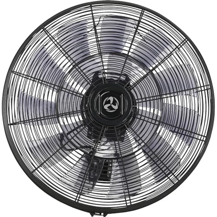 kaiserkraft Wandventilator Airos Eco Silent WALL, Ventilator, Schwarz mit 7 Drehstufen und Fernbedienung – Bild 2