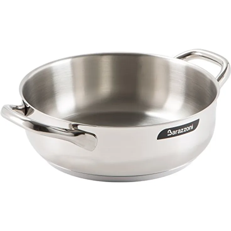 Barazzoni Chef Line Pfanne, Stahl, Stahl, 29.1 x 37.1 x 9.3 cm