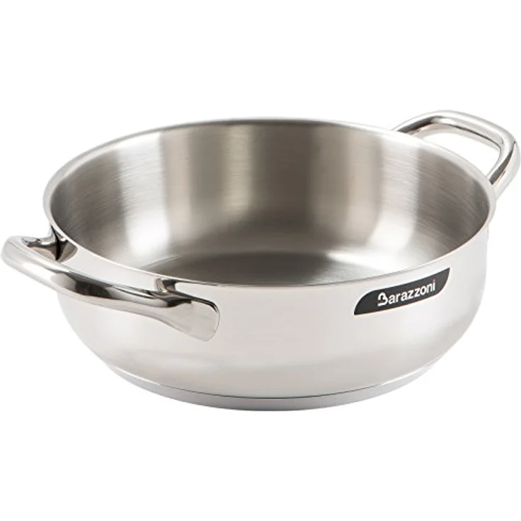 Barazzoni Chef Line Pfanne, Stahl, Stahl, 29.1 x 37.1 x 9.3 cm – Bild 1