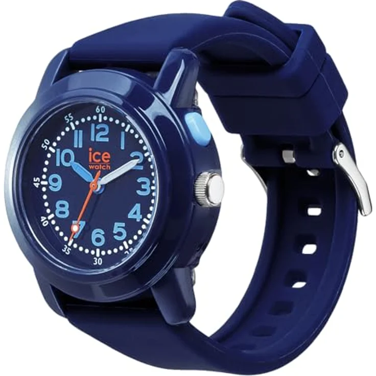 ICE-WATCH Ice Watch 024913, analoge Quarzuhr mit Bluetooth-Verbindung, blau, 34 mm Gehäuse, Silikonarmband – Bild 3