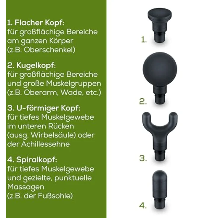 Beurer MG 99 Compact Massage Pistole – Bild 5