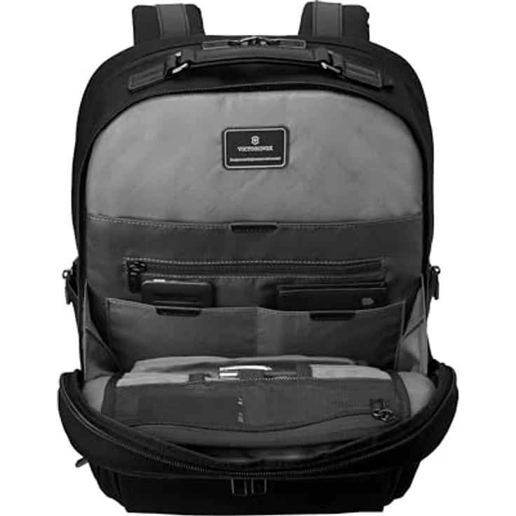 Victorinox Werks Professional Businessrucksack, 45 cm mit Laptopfach, schwarz, 100% Polyamid – Bild 5