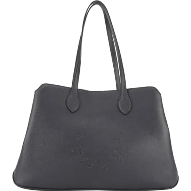 JOOP! Giro Minou Shopper LHO, femininer Kunstleder Shopper in Schwarz mit 3 Hauptfächern und Zweiwege-Reißverschluss – Bild 1