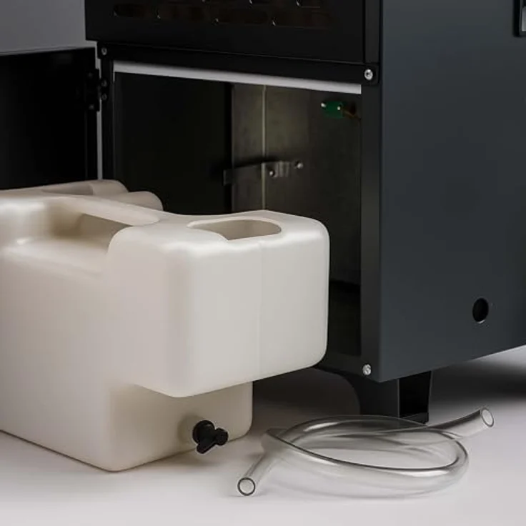 Wiltec Bautrockner WDH 50, Entfeuchter bis 50 l/Tag, 650 W mit 7 l Tank und 24h Timer, ideal für Wasserschäden – Bild 4