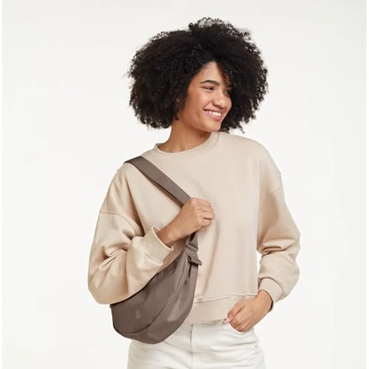 GOT BAG Moon Monochrome Umhängetasche, 32 cm, braun, 100% Polyester – Bild 5
