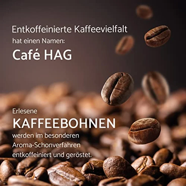 Cafe HAG klassisch mild Glas, entkoffeinierter löslicher Bohnenkaffee, 100g – Bild 7