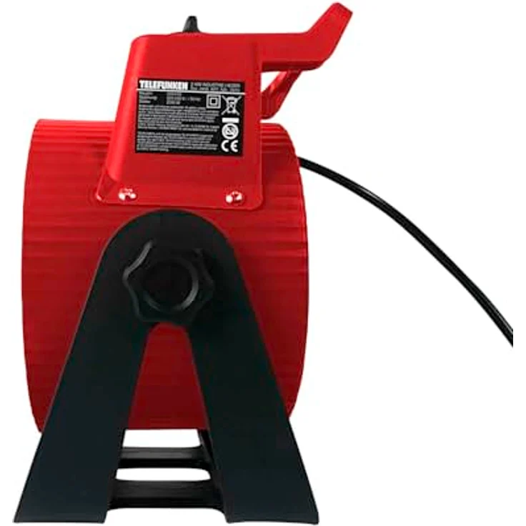 TELEFUNKEN THL-2kW, Bauheizer mit 3 Heizmodi, Keramikheizer für Werkstatt und Baustelle, kompakt und mobil – Bild 4