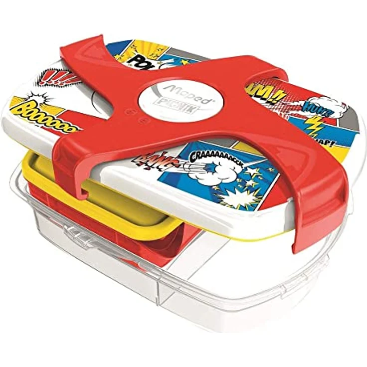 Maped Picnik Brotbox Kids CONPT, Comics bunt – Bild 2