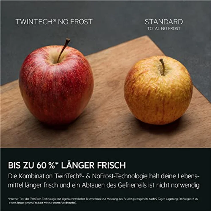 AEG TSC7M181DS Einbau-Kühl-Gefrierkombination / Serie 7000 mit GreenZone / 1780 mm / Gefrierteil unten / 249 L / NoFrost / Schlepptür / D – Bild 5