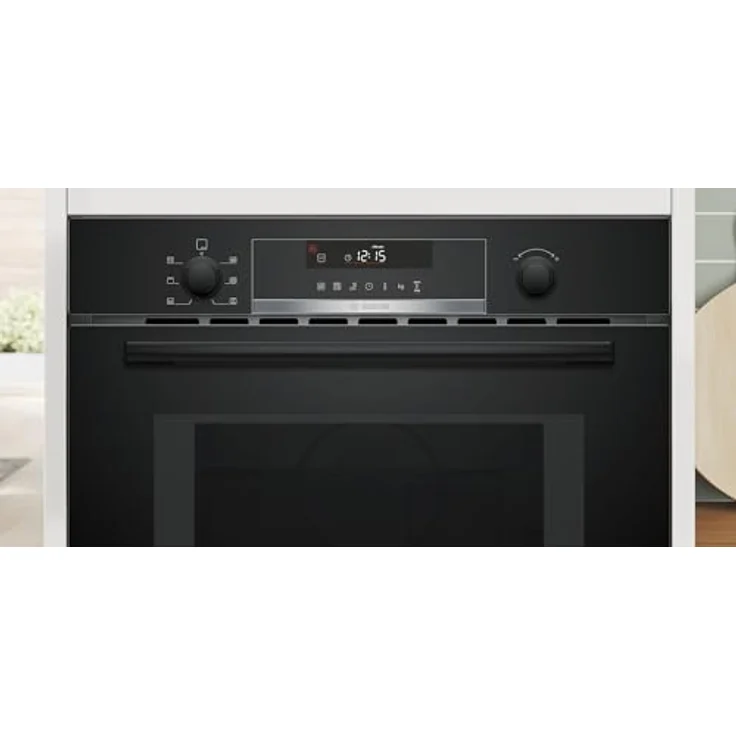 BOSCH Einbau-Mikrowelle CMA585GB1, Schwarz, Grill, Heißluft, 44 l – Bild 3