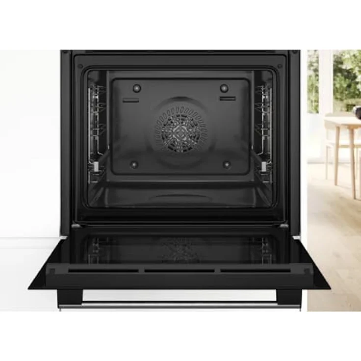 Bosch HQA514ES3, Multifunktionsofen mit Dampfzusatz, 60 cm, 3D Hotair, Edelstahl – Bild 4