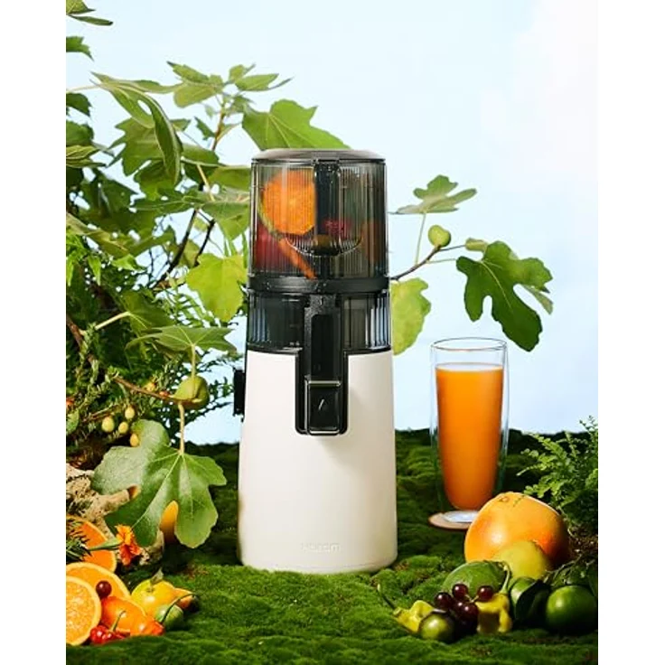 Hurom H70ST, Slow Juicer mit 1.8L Kapazität, automatischer Entsaftungsfunktion, BPA-frei, 150W, mattschwarz, 15 Jahre Garantie – Bild 2
