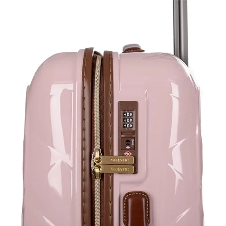 Stratic Leather and More Hartschalen-Koffer M (bis 66cm) rose – Bild 6