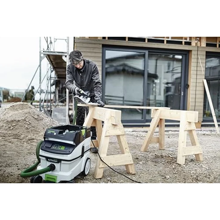 Festool Absaugmobil CLEANTEC CTL 26 Ei, Bodenstaubsauger mit Bluetooth serienmäßig, robust und flexibel, blau – Bild 4