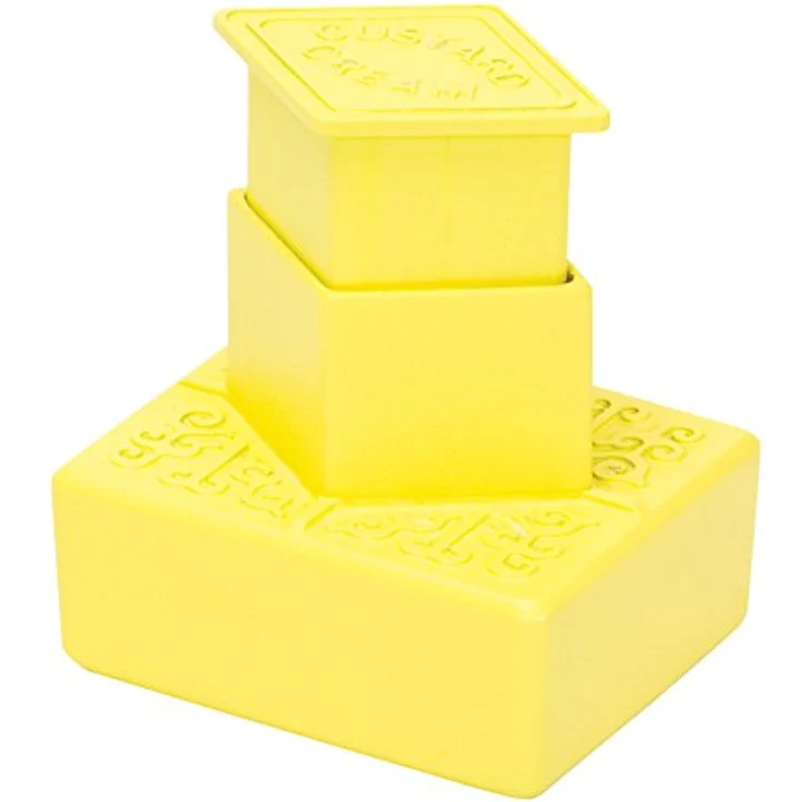 Dexam Classic British Keksausstecher-Set, Polypropylen, 4 Stück Recycling-Box Nr. 5, mit durchsichtigem Acetat-Fenster, 4,75 bis 6 cm lang – Bild 6