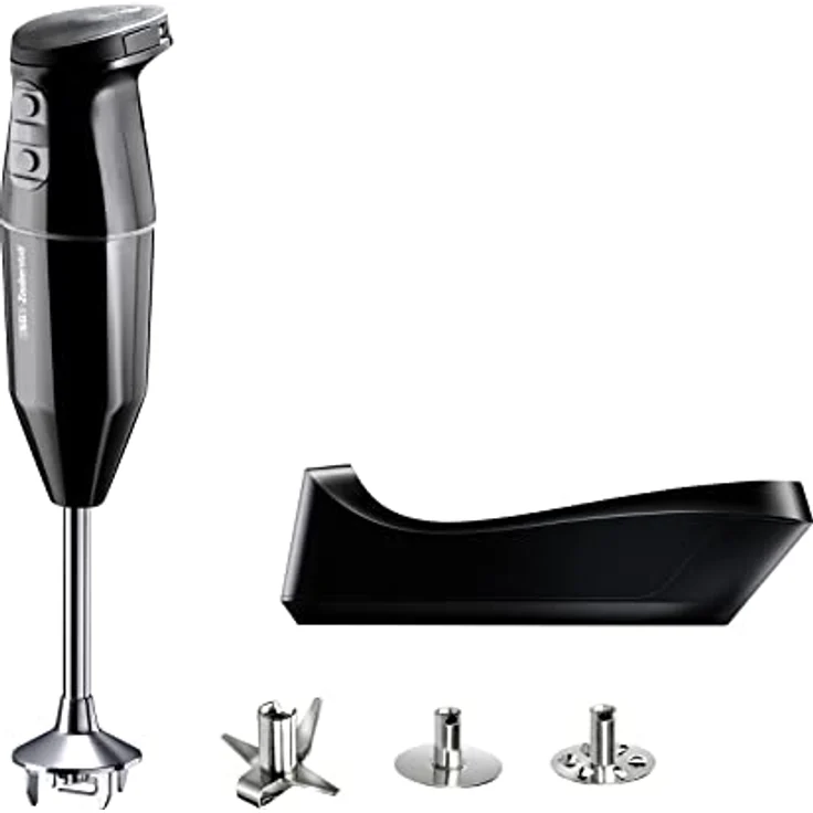 ESGE Zauberstab Cordless PLUS, 2500 mAh Li-Ion Akku Stabmixer, Pürierstab, kabellos, bis zu 15.000 U/min, Eintauchtiefe 23 cm (schwarz) 95205 – Bild 2