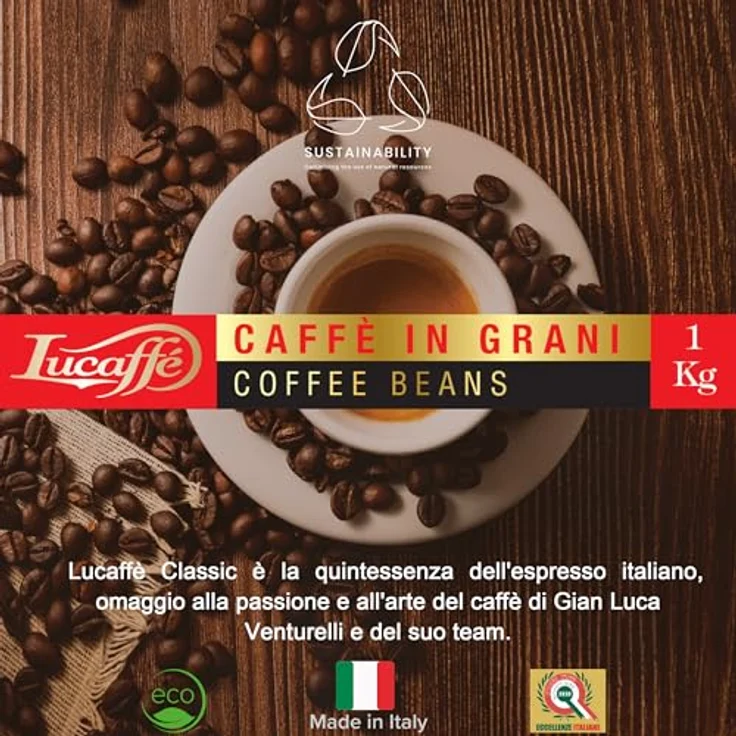 Lucaffé Classic, ganze Bohnen, 1 kg – Bild 6