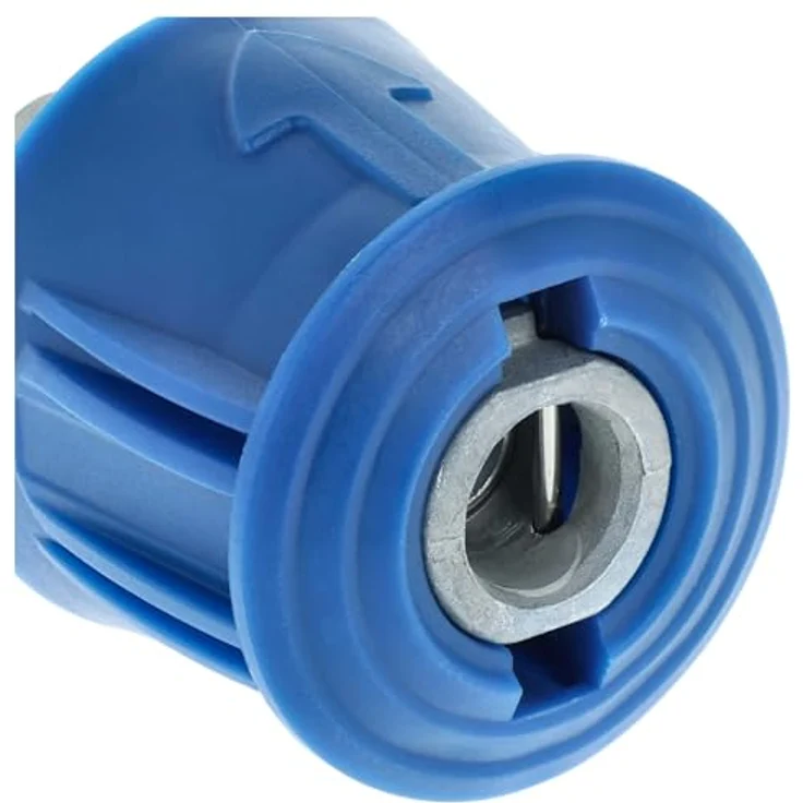 vhbw Adapter Quick Connect-Anschluss auf M22 Gewinde, kompatibel mit Bosch Aquatak Advanced und Universal Hochdruckreiniger, blau – Bild 6