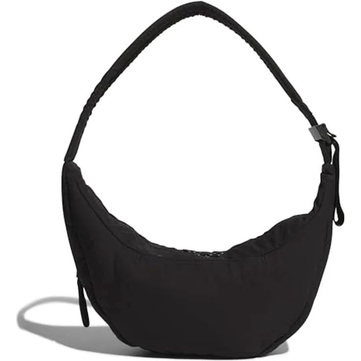 adidas Performance MH PF SH BAG, Schultertasche in Puffy Optik mit gepolsterten Schultergurten, schwarz – Bild 3