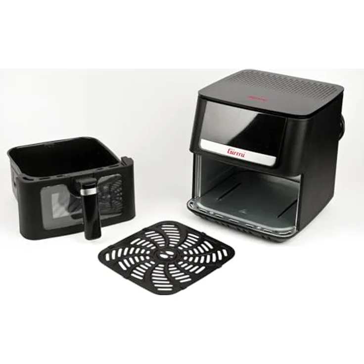 Girmi Heißluftfritteuse FG84 Ecofrit Crisp, 6,5 l, 1700W, 8 Programme, LCD Touch Display, Temperaturregler bis 200°C – Bild 5