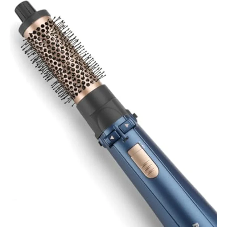 BaByliss Warmluftbürste Style Pro 1000, 1000 W, mit Glättaufsatz und Rundbürste, Midnight Teal mit goldenen Akzenten - Preisvergleich – Bild 4