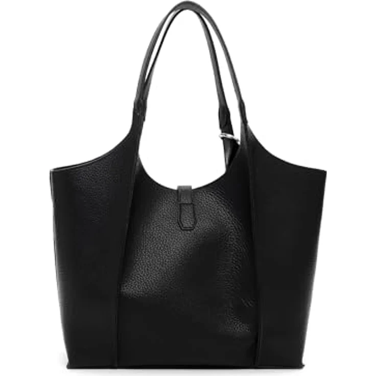 Suri Frey SFY Daggy Shopper Tasche, 40 cm x 13 cm x 27 cm, schwarz, 100% Polyurethan – Bild 3