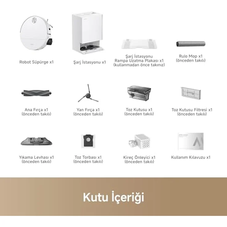 Mova Saugroboter S70 Roller, 28.000Pa Saugkraft, HydroForce-Wischen, 700 W, CovertSense-Navigation, 90mm flaches Gehäuse – Bild 10