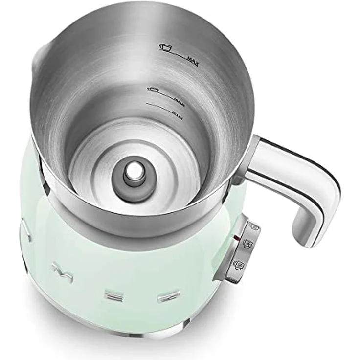 Smeg MFF11PGEU Milchaufschäumer 50`s Style pastellgrün – Bild 5