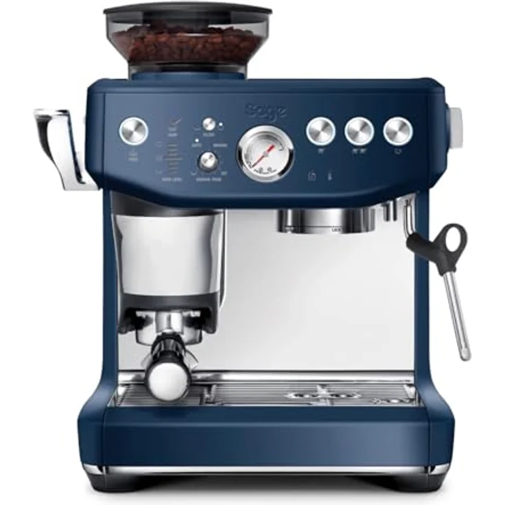 Sage - The Barista Express Impress - Espresso Machine with Milk Frother, Plum Blue – Bild 1