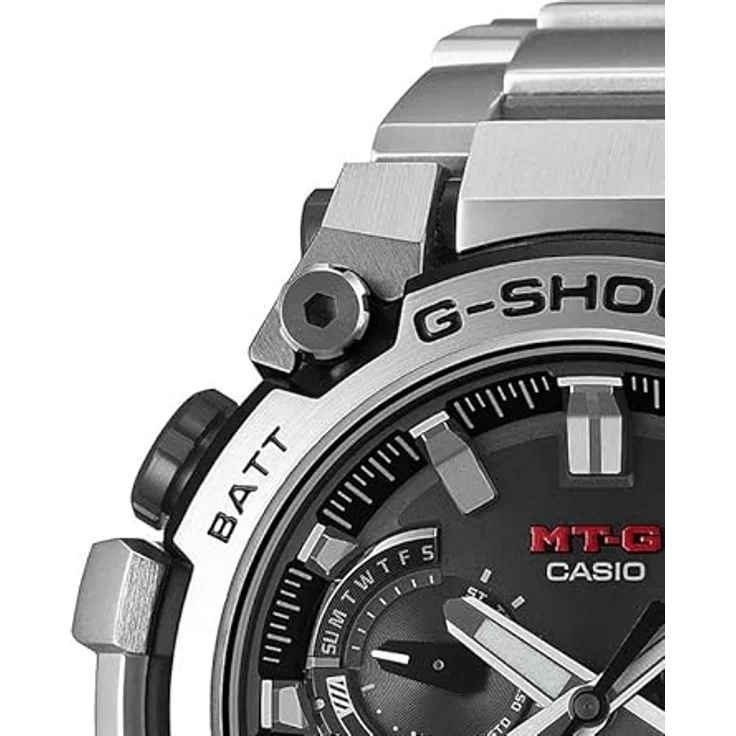 G-Shock MTG-B3000D-1AER, Edelstahl Multifunktions-Armbanduhr für Herren mit Bluetooth-Verbindung und Solarbetrieb – Bild 5