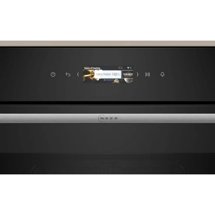 Neff B24CR71N0 Einbau-Backofen N70, CircoTherm, Full Touch TFT-Display, Pyrolyse, Easy Clean, Soft Open & Close, Edelstahl – Bild 2