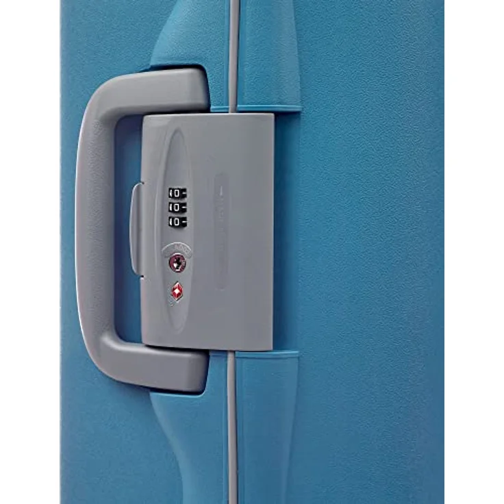 Roncato Light 4 Rollen Trolley, 68 cm, 100% Polypropylen, blau – Bild 6