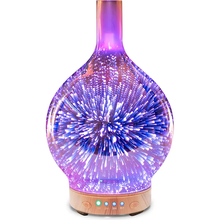 Rio ELLA Aroma Diffusor, Luftbefeuchter und Nachtlicht mit Ultraschalltechnologie und farbwechselndem Licht
