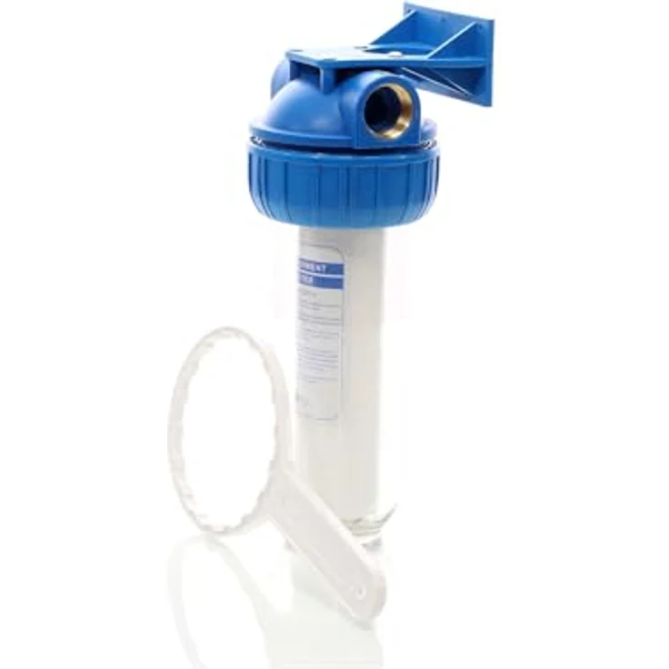 naturewater NW-BR10B-S Wasserfilter, 5 µ Sedimentfilter, 32,89 mm Filtereinsatz mit Wandhalterung und Filterschlüssel – Bild 9