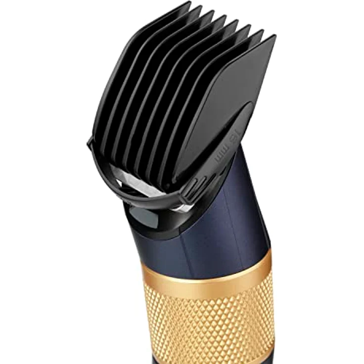 Babyliss Babylissmen Lithium Power Haarschneider E986E mit 45 Längeneinstellungen, Drehrad und 8 Kammaufsätzen Schwarz – Bild 3
