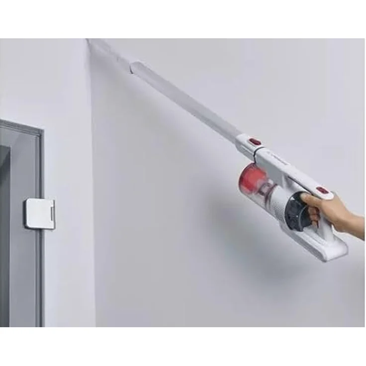 Severin HV 7152 S'Power Handstaubsauger, 40 min Akkubetrieb, Zyklon-Technologie, weiß-rot – Bild 3
