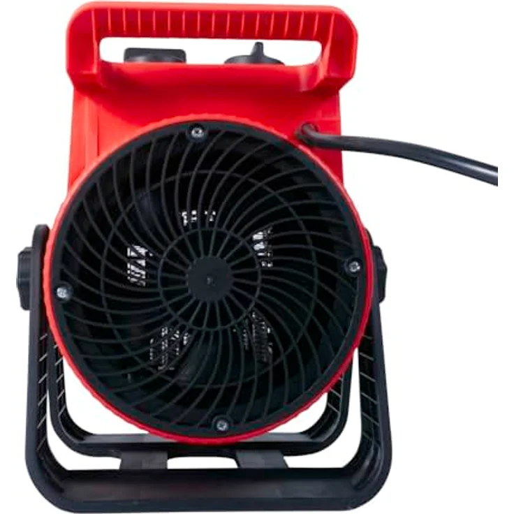 TELEFUNKEN THL-2kW, Bauheizer mit 3 Heizmodi, Keramikheizer für Werkstatt und Baustelle, kompakt und mobil – Bild 5