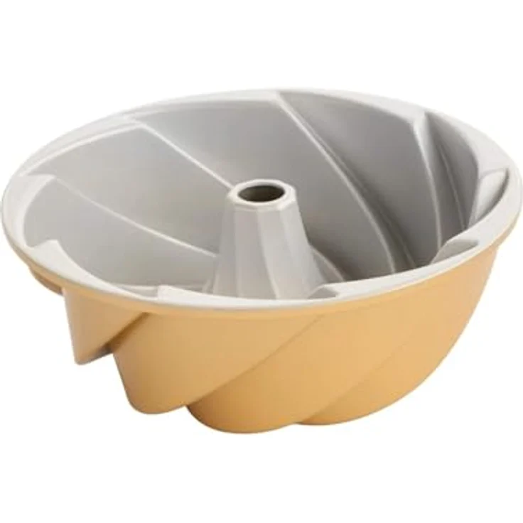 NordicWare Gugelhupfform mit Filigranen Einkerbungen, Aluminium, Gold, 21,6 x 21,6 x 10,2 cm – Bild 3