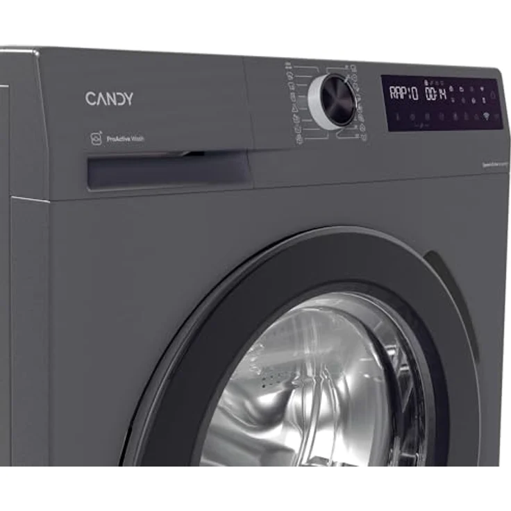 CANDY LAVAT.CANDY BR 26SSB5G-S, Superslim Frontlader Waschmaschine, 6 kg, anthrazit, Energieeffizienzklasse A, 1200 RPM – Bild 4