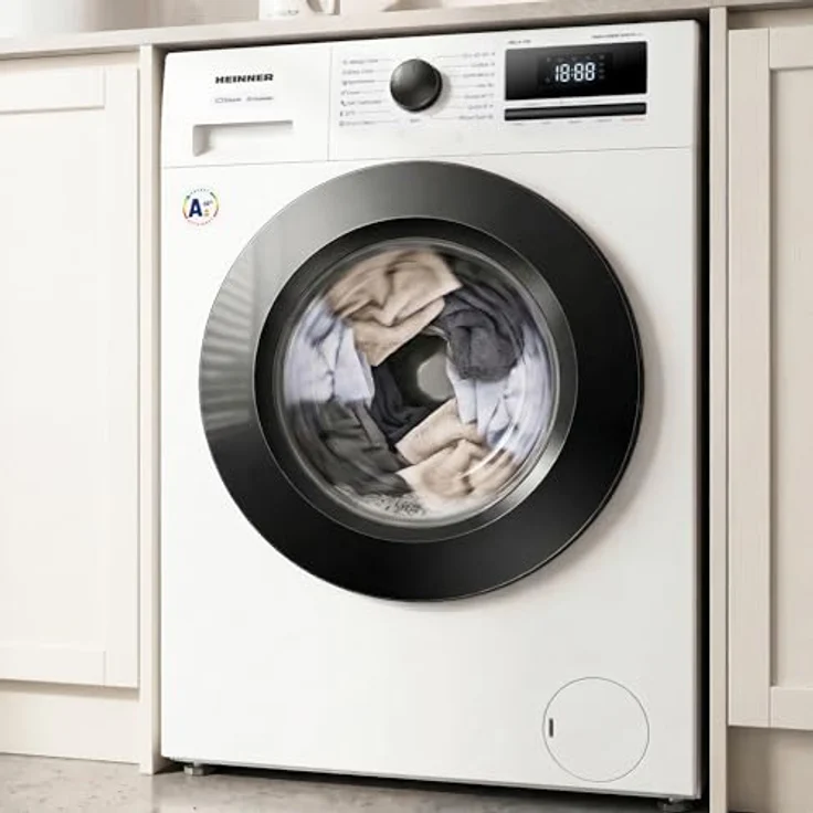 Heinner HWM-HME9014IVA10+++, Frontlader Waschmaschine mit 9 kg Kapazität, 1400 U/min, 15 Waschprogrammen und Digital Inverter-Motor – Bild 8